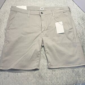 ⭐️NWT (118$)EDWIN endurance mason short slim Chino in stone SZ 36